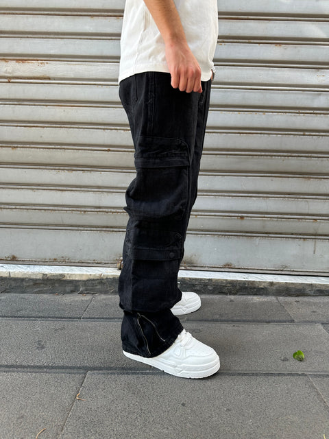 JEANS CARGO BAGGY FIT