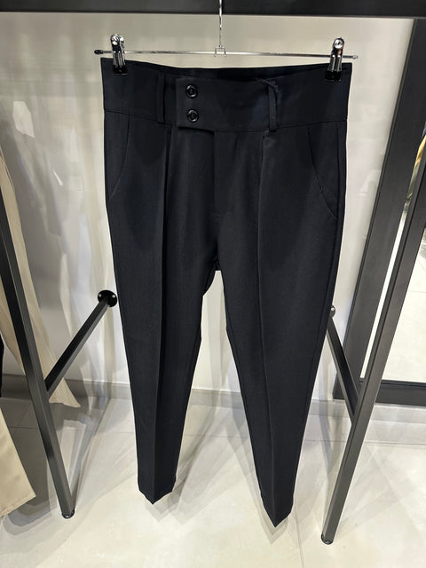 PANTALONE CAPRI CON FASCIONE