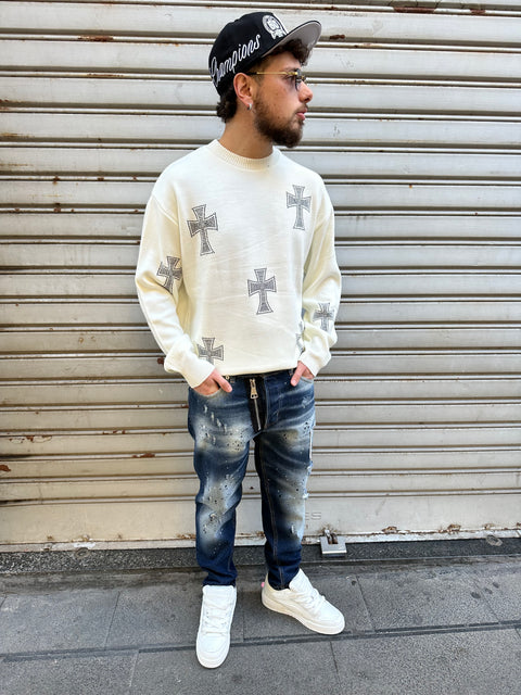 MAGLIONE CHROME DIAMOND