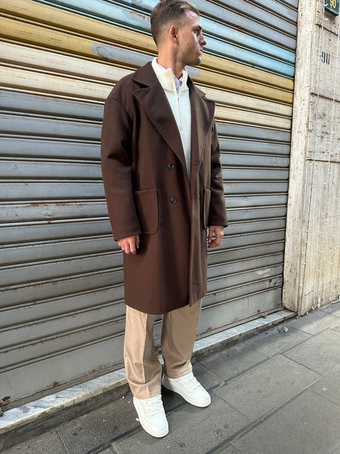 CAPPOTTO DOPPIO PETTO OVER