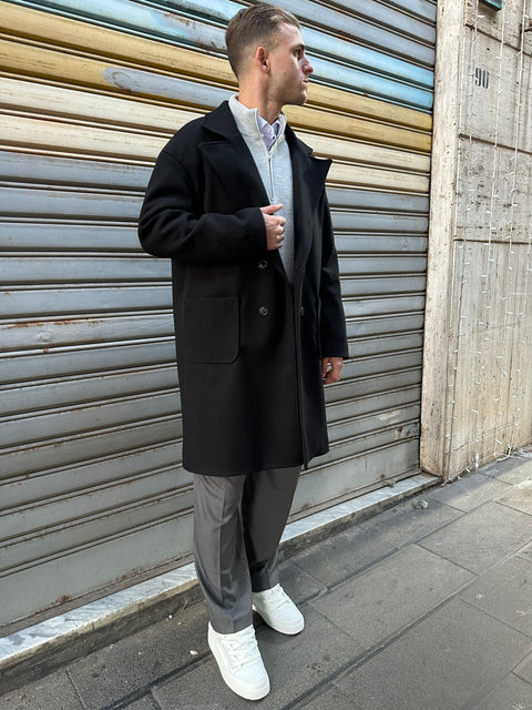 CAPPOTTO DOPPIO PETTO OVER