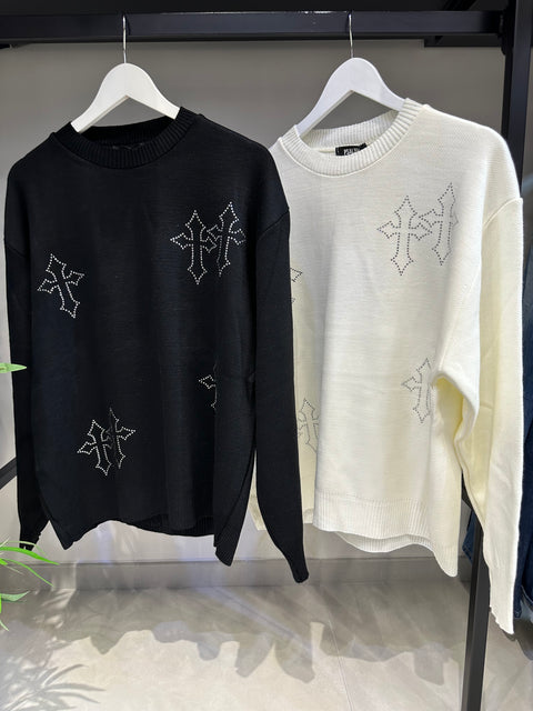 MAGLIONE CHROME DIAMOND