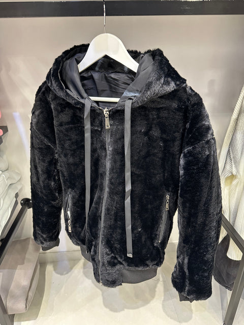 AVIATOR FADED CON PELLICCIA REVERSIBILE