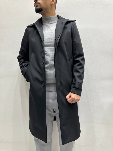 TRENCH IN TESSUTO TECNICO