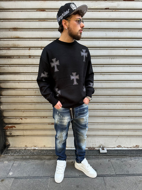 MAGLIONE CHROME DIAMOND