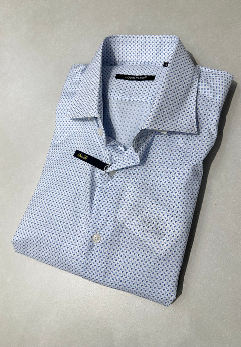 CAMICIA COLLO CLASSICO A FANTASIA SLIM FIT