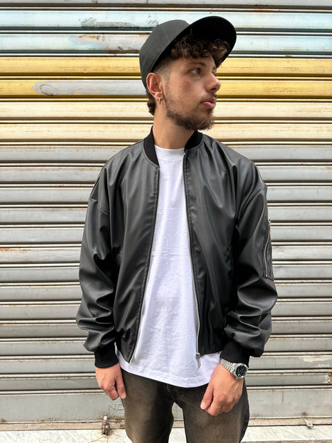 JACKET AVIATOR ECOLATHER