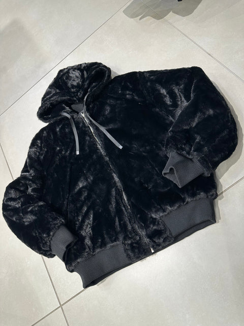 JACKET AVIATOR CON PELLICCIA REVERSIBILE