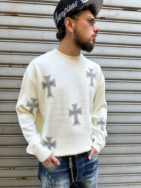 MAGLIONE CHROME DIAMOND