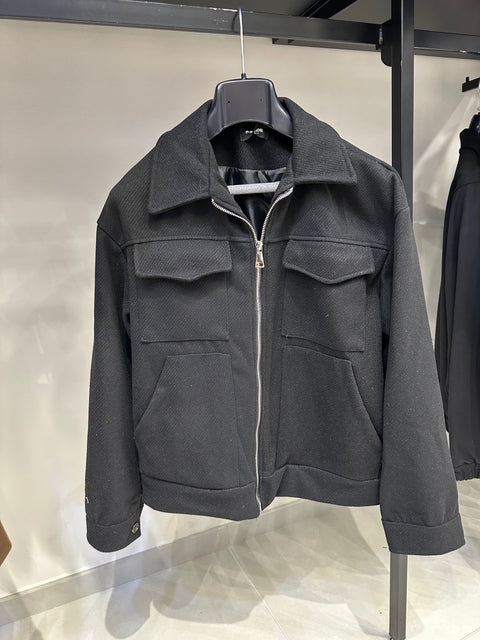 JACKET POCKET IN PANNO SPIGATO