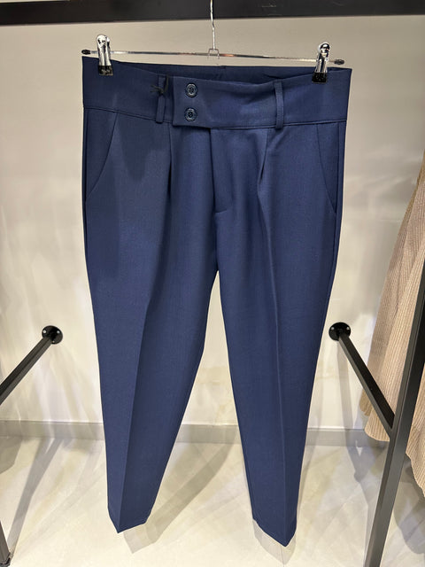 PANTALONE CAPRI CON FASCIONE