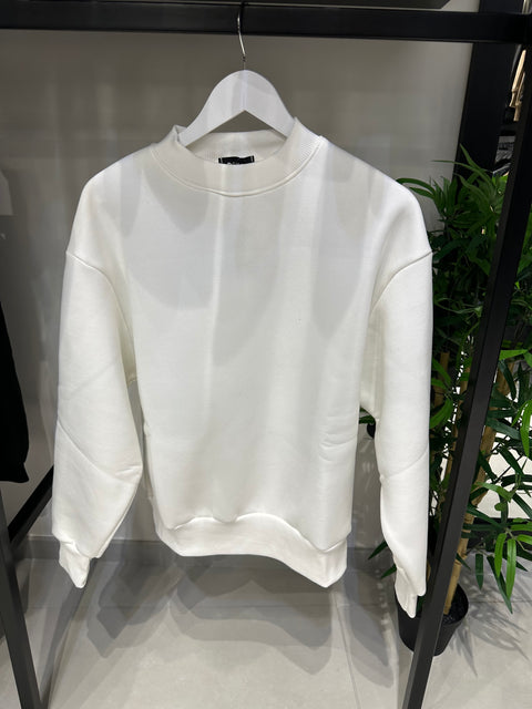 FELPA MEZZO COLLO BOXY FIT