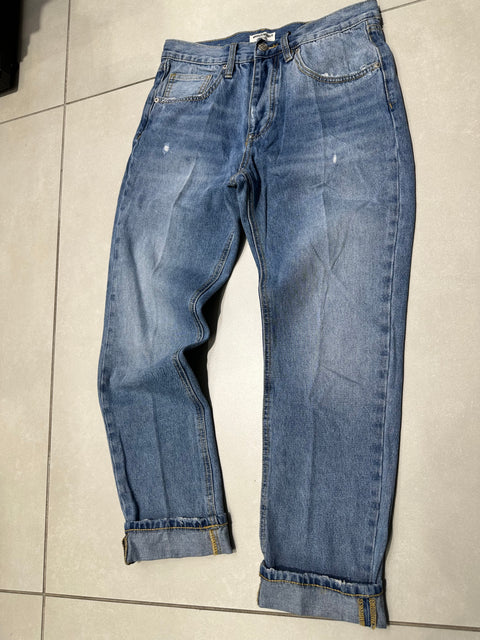 JEANS SLIM CROPPED FIT