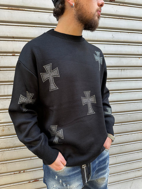 MAGLIONE CHROME DIAMOND