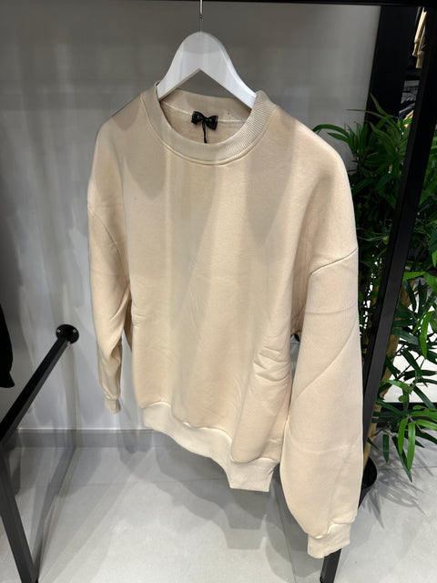 FELPA MEZZO COLLO BOXY FIT