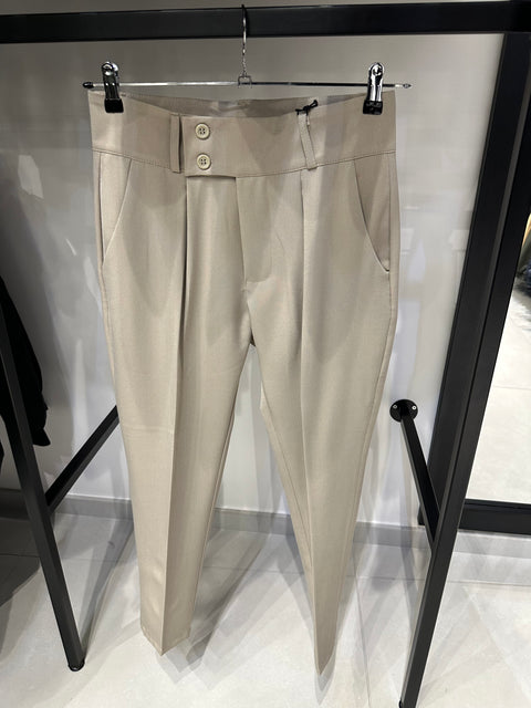 PANTALONE CAPRI CON FASCIONE