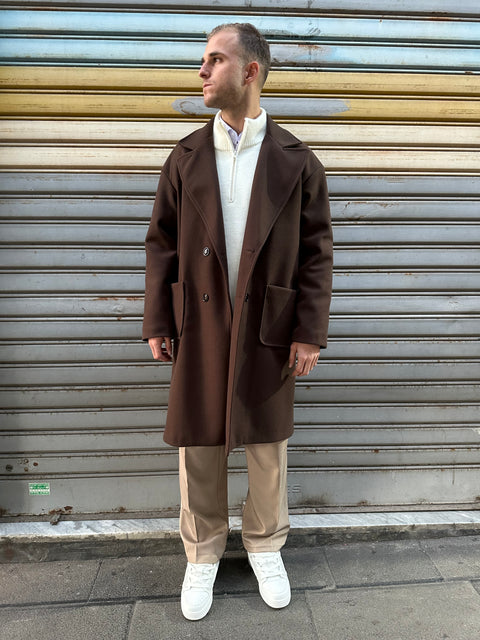 CAPPOTTO DOPPIO PETTO OVER