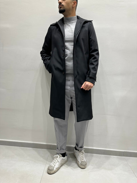 TRENCH IN TESSUTO TECNICO