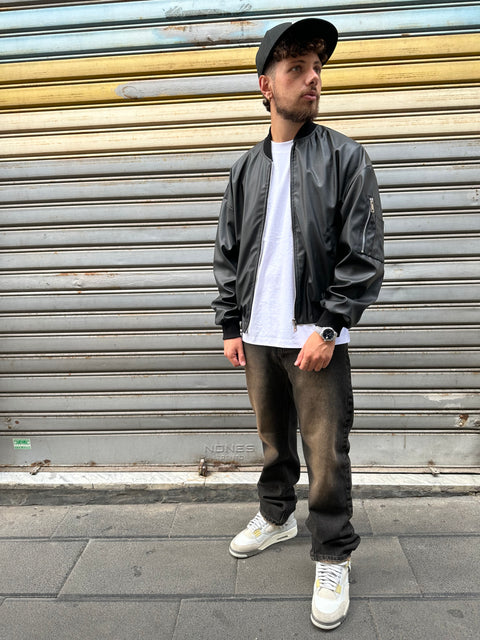 JACKET AVIATOR ECOLATHER