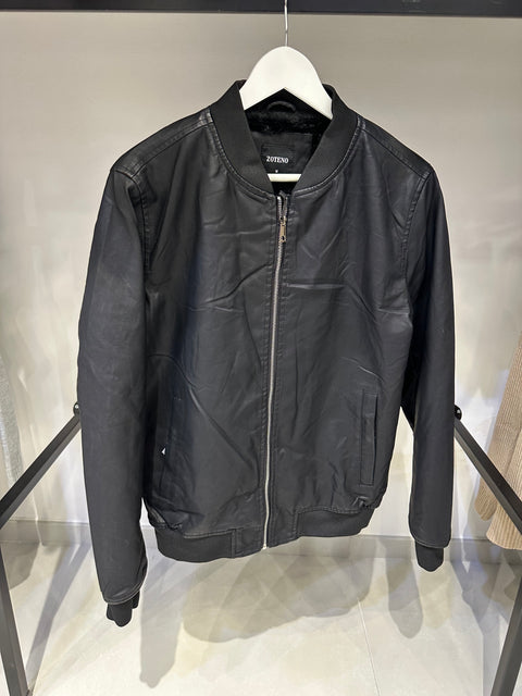 JACKET ECOLATHER CON PELLICCIA