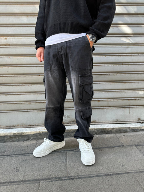 JEANS CARGO BAGGY FIT