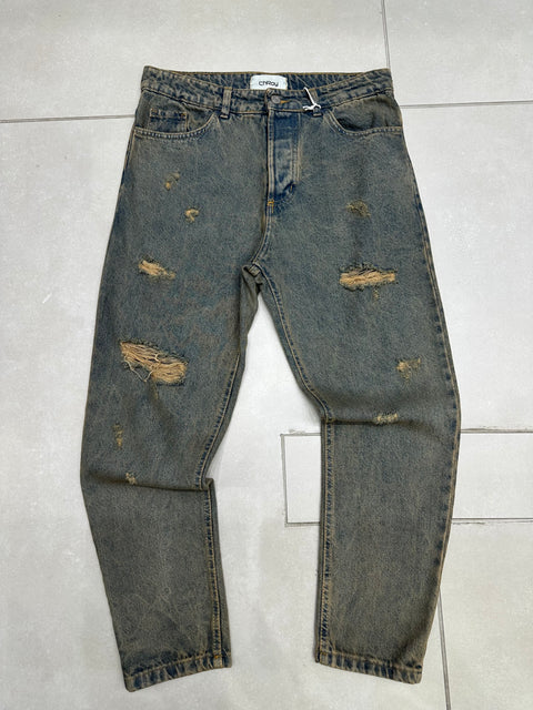 JEANS STRAPPATO CARROT FIT