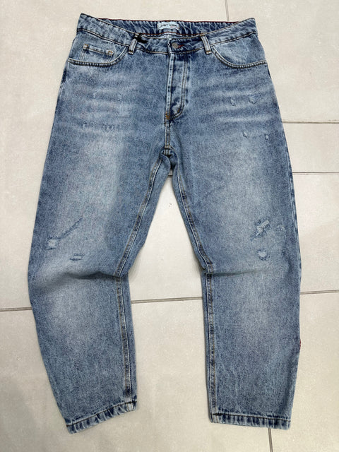 JEANS STRAPPATO CARROT FIT